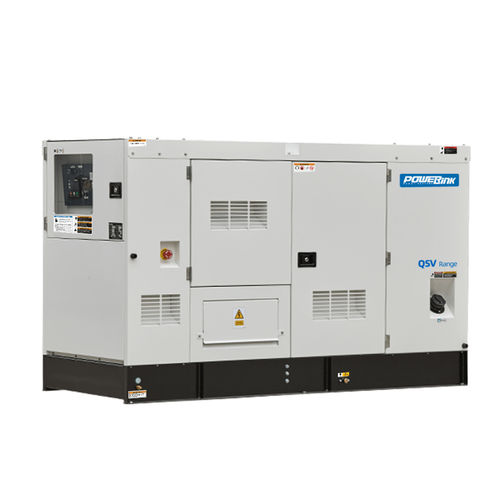 Grupo electrógeno diésel - QSV series - PowerLink - trifásico / estacionario / en contenedor