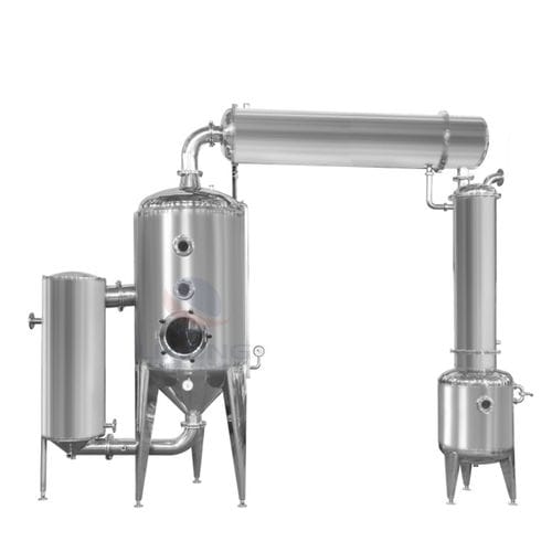 Concentrador de efecto simple - WZ series alcohol Concentrator - Wenzhou Lihong Machinery TECHNOLOGY Co., LTD - al vacío / industrial / para la industria agroalimentaria