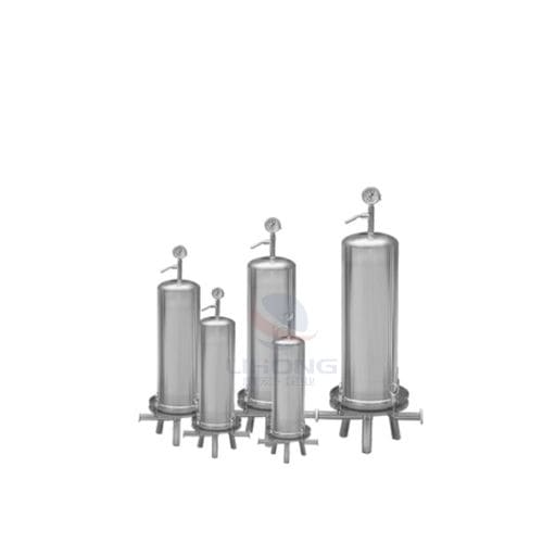 Unidad de filtración de cartucho - Microporous Membrane - Wenzhou Lihong Machinery TECHNOLOGY Co., LTD - para zumo de frutas / de vinagre / para la industria de las bebidas