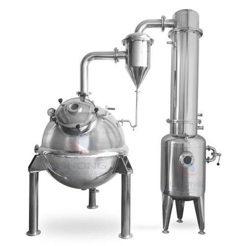 Concentrador al vacío - QN series Spherical Evaporator 300-1000L - Wenzhou Lihong Machinery TECHNOLOGY Co., LTD - para la industria agroalimentaria / para la industria farmacéutica / de destilación