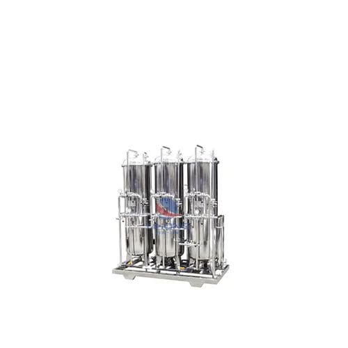 Unidad de filtración de carbón activado - Water Treatment Filter Tank - Wenzhou Lihong Machinery TECHNOLOGY Co., LTD - de agua / de acero inoxidable