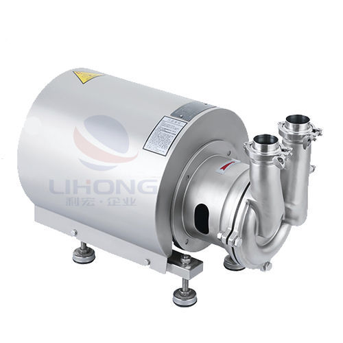 Bomba autocebante - Wenzhou Lihong Machinery TECHNOLOGY Co., LTD - de rotor / para alcohol / para productos agroalimentarios