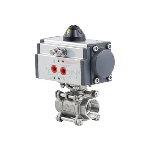 Válvula de bola - Wenzhou Lihong Machinery TECHNOLOGY Co., LTD - neumática / de control / para agua