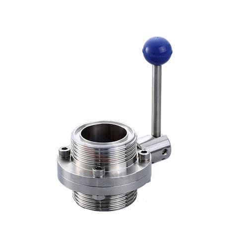 Válvula roscada - Wenzhou Lihong Machinery TECHNOLOGY Co., LTD - de mariposa / manual / de control
