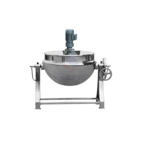 Marmita industrial para la industria alimentaria - KQG series - Wenzhou Lihong Machinery TECHNOLOGY Co., LTD - para la industria farmacéutica / de acero inoxidable / redonda