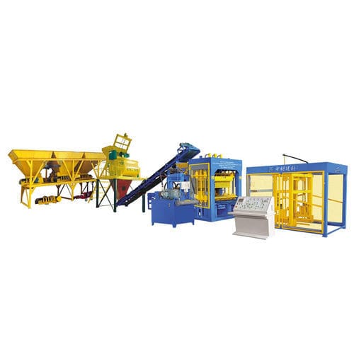 Máquina para fabricación de bloques de hormigón - QTY12-15 - ZCJK Intelligent Machinery Wuhan Co. Ltd - automática / estacionaria