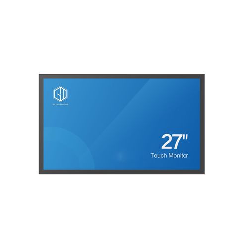 Monitor LCD - GM27TM - Shenzhen Golden Margins Co., Ltd.  - con tecnología capacitiva proyectada / industrial / para uso exterior