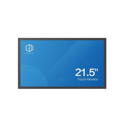 Monitor LCD - GM215TM - Shenzhen Golden Margins Co., Ltd.  - táctil / con pantalla táctil capacitiva / industrial