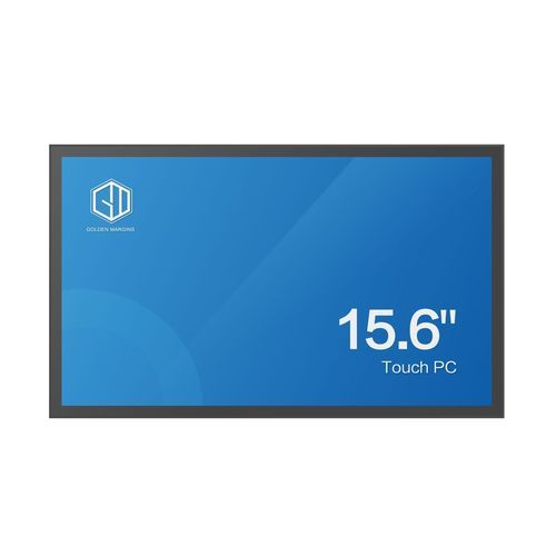 Panel PC de LCD - GM156WINTM - Shenzhen Golden Margins Co., Ltd.  - retroiluminación LED / pantalla táctil capacitiva PCAP / con pantalla táctil multipuntos