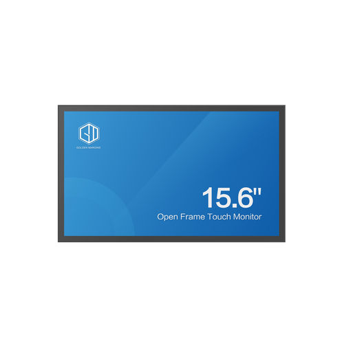 Monitor de aluminio - GY156OPTM - Shenzhen Golden Margins Co., Ltd.  - LCD / con tecnología capacitiva proyectada / con pantalla táctil multipuntos