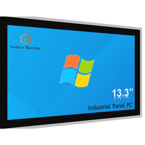 Panel PC de LCD - GY133WINTM - Shenzhen Golden Margins Co., Ltd.  - pantalla táctil capacitiva PCAP / 13.3" / 1920 x 1080
