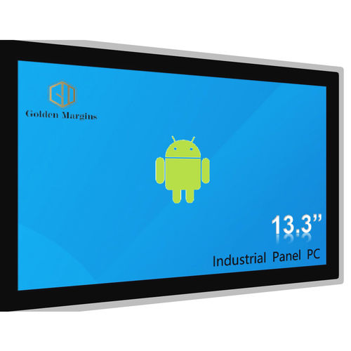 Panel PC con pantalla táctil multipuntos - GY133ANDTM - Shenzhen Golden Margins Co., Ltd.  - TFT LCD / pantalla táctil capacitiva PCAP / 13.3"