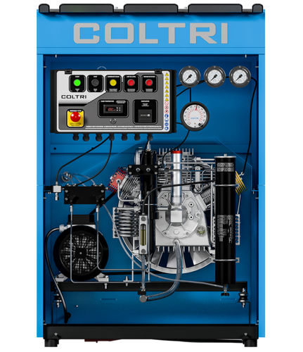 Compresor de pistón - Super Silent  - AEROTECNICA COLTRI S.p.A. - de aire respirable / con motor eléctrico / estacionario
