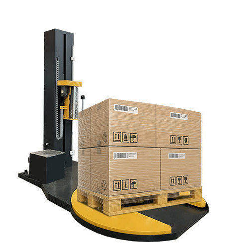 Envolvedora con plataforma giratoria - TP1650F-M - Shandong Dyehome Intelligent Equipment Co.,Ltd - semiautomática / para aplicaciones industriales / para palés