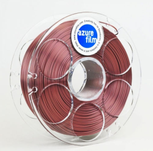 Filamento Silk para impresora 3D - FL171-8004 - AzureFilm d.o.o. - 1,75 mm / marrón