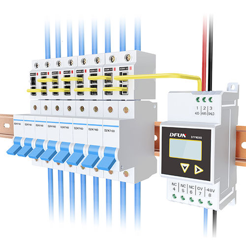 Contador de energía eléctrica monofásico - DFPM20D  - DFUN (ZHUHAI) CO.,LTD. - en riel DIN / RS-485 / Modbus