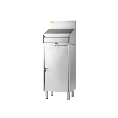 Armario de almacenamiento - DE0 series - INOXSIS - de suelo / con cajones / de acero inoxidable