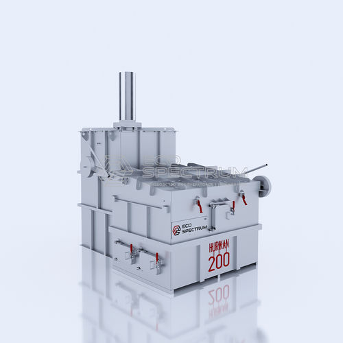 Incinerador para residuos médicos - HURIKAN 200 - Eco-Spectrum LLC - para residuos farmacéuticos / para desechos animales / para residuos peligrosos