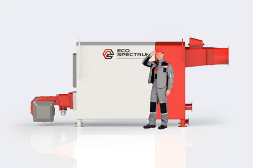 Caldera de agua sobrecalentada - GEOTHERM WGB (3P) 0,63 - Eco-Spectrum LLC - de gas / de fuel / acuotubular