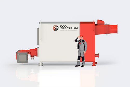Caldera de agua sobrecalentada - GEOTHERM WGB (3P) 1,6 - Eco-Spectrum LLC - de gas / de fuel / acuotubular