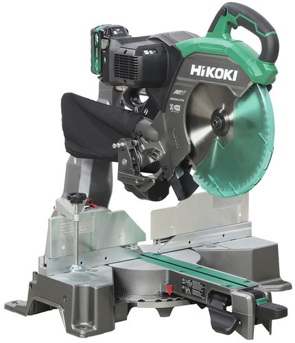 Sierra ingletadora - C3612DRA - HITACHI KOKI - para madera / automática / de gran velocidad
