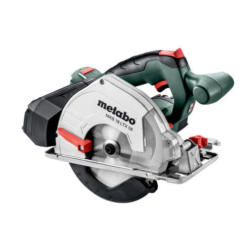Sierra circular - MKS 18 LTX 58 - Metabowerke - para metales / para perfiles / sin cable