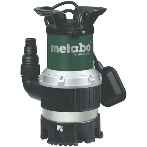 Bomba centrífuga - TPS 16000 S COMBI - Metabowerke - para aguas residuales / de agua dulce / eléctrica