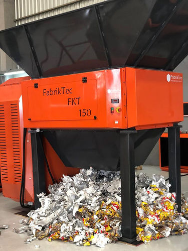 Destrozador primario - FKT-200 - FabrikTec Brasil - de 1 eje / de desechos / compacto