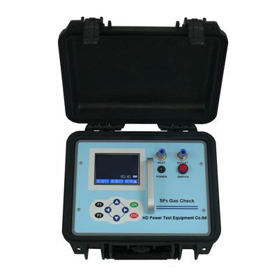 Detector de fugas SF6 - HDDL-II - HD Power Test Equipment Co.,ltd  - electrónico / portátil / con visualizador digital