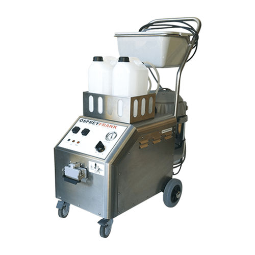 Limpiadora de vapor móvil - STEAMFORCE series - FRANK HOCHDRUCK- und DAMPFTECHNOLOGIE GMBH - de acero inoxidable / de vapor seco / industrial