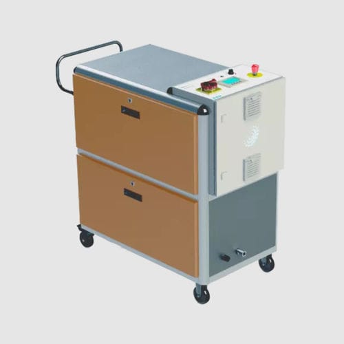 Limpiadora de vapor con motor de gasolina - IS 80 - FRANK HOCHDRUCK- und DAMPFTECHNOLOGIE GMBH - de vapor seco / industrial / profesional
