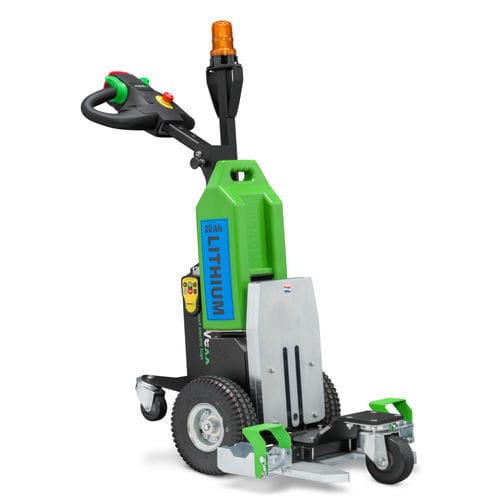 Remolcador eléctrico - TT1000-T-CP - Movexx International BV - de dos ruedas / con operador a pie / industrial