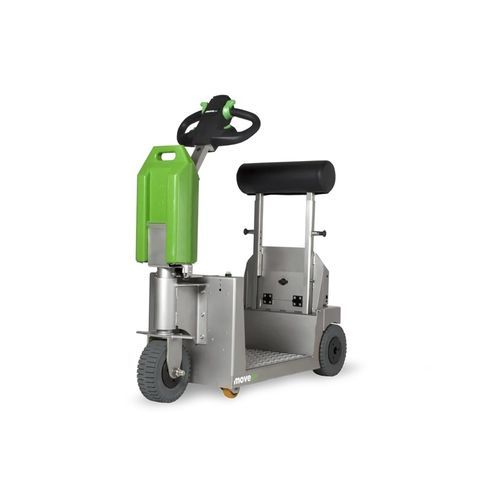 Remolcador eléctrico - RR1000-S-Inox - Movexx International BV - con operador sentado / industrial / de acero inoxidable