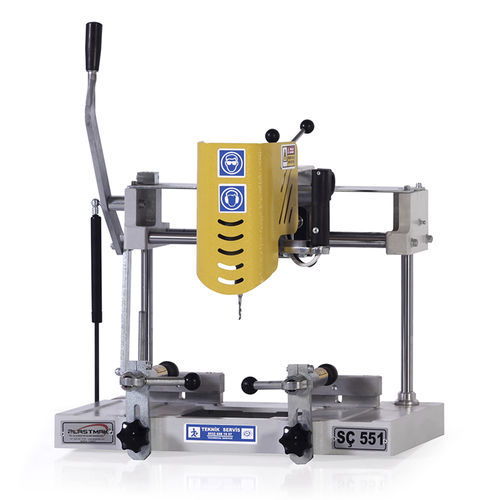 Fresadora portátil - SÇ551 - PLASTMAK MACHINE - 2 ejes / vertical / para PVC