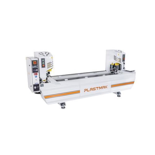 Máquina de soldar de doble ángulo - SÇ100  - PLASTMAK MACHINE - de placa caliente / automática / para PVC