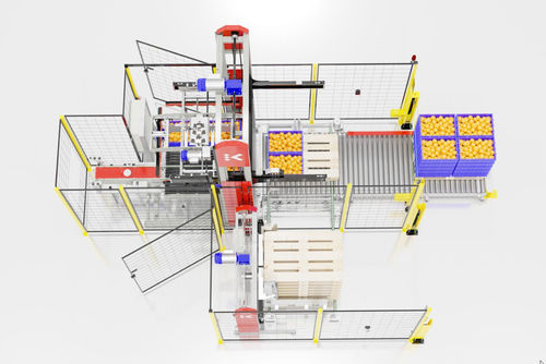 Paletizador por capas - EASYPAL PLUS - Keeltek  - de cajas / de palés / automático
