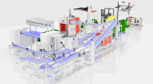 Línea de embalaje para la industria alimentaria y de la bebida - BAGPACKER PLUS - Keeltek  - para la industria farmacéutica / para la industria alimentaria / de bolsas