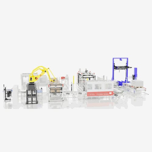 Línea de ensamblaje automática - BRIOPAL PLUS - Keeltek  - para la industria química / para la industria alimentaria y de la bebida