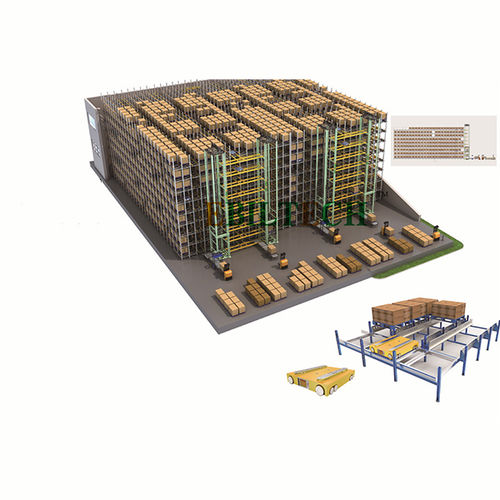 Sistema de almacenamiento de lanzadera - Four-way - Jiangsu EBIL Intelligent Storage Technology Co.,Ltd.