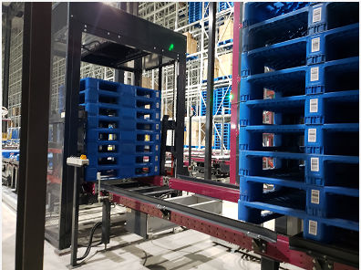 Distribuidor para palés - Jiangsu EBIL Intelligent Storage Technology Co.,Ltd. - automático