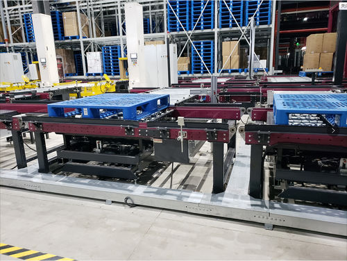 Transportador de rodillos - Jiangsu EBIL Intelligent Storage Technology Co.,Ltd. - horizontal / de transferencia / modular