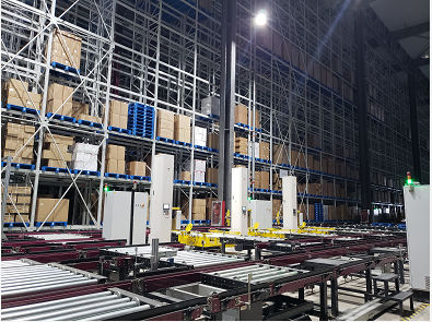 Transportador de rodillos - Jiangsu EBIL Intelligent Storage Technology Co.,Ltd. - modular / para palés / para piezas