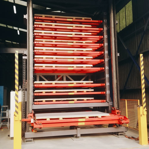 Sistema de estanterías para depósito de almacenamiento - Jiangsu EBIL Intelligent Storage Technology Co.,Ltd. - con cajones / de chapas metálicas