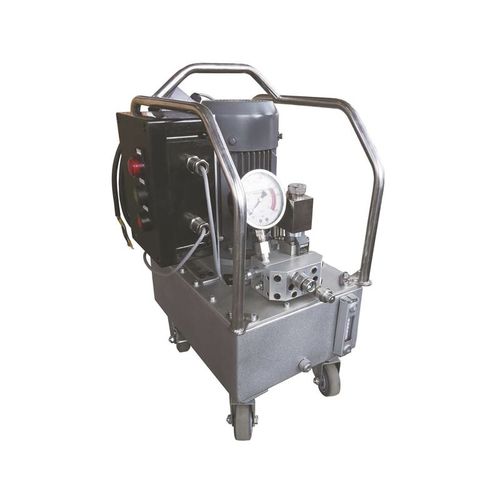 Grupo hidráulico antideflagrante - FB204 series - Pingyuan Jingke Hydraulic Co., Ltd - con motor eléctrico / para tensor de tornillos / para llave dinamométrica