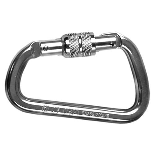 Mosquetón de bloqueo - IKV12 - IKAR GB Limited - aluminio / acodado