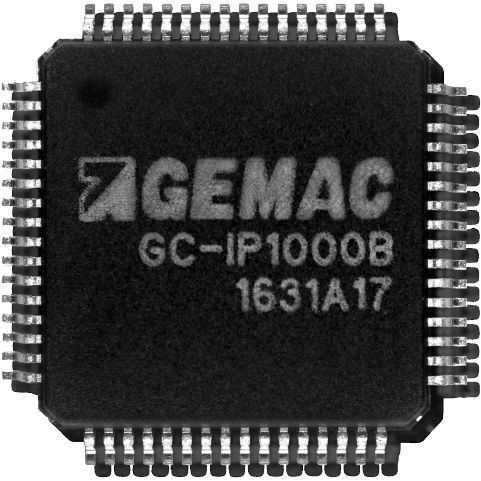 Microchip programable - GC-IP1000 - AMAC ASIC - und Mikrosensoranwendung Chemnitz GmbH - convertidor / analógico / de 3 canales