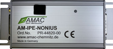 Interpolador de 2 canales - AM-IPE-Nonius - AMAC ASIC - und Mikrosensoranwendung Chemnitz GmbH - de 6 canales / programable / con interfaz ABZ