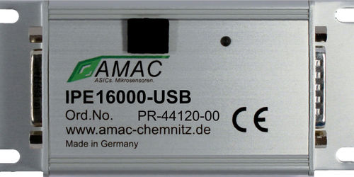Interpolador de 3 canales - IPE16000 - AMAC ASIC - und Mikrosensoranwendung Chemnitz GmbH - programable / con interfaz SPI / para sistemas de medición