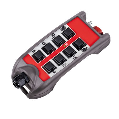 Telemando con cable - TGD-108 CBL - ARCON GmbH - con interruptor de palanca / con botón configurable / con interruptor basculante