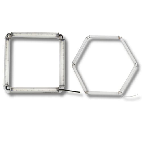 Lámpara de inspección barra - GEMX4-X6 - GENESI ELETTRONICA SRL - frontal / rectangular / LED